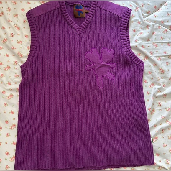 Marc Jacobs Sweaters - Heaven by Marc Jacobs purple ribbed sweater vest. Size small. Gently used.